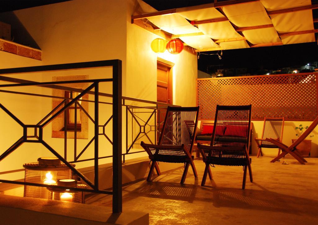 Casa Lindos Villa Bagian luar foto