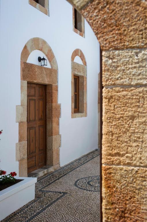 Casa Lindos Villa Bagian luar foto